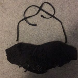 two strap less bikinis but both include straps